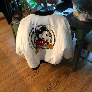 Disney cotton jacket white very cute.